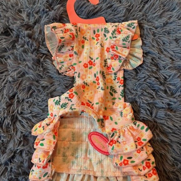 Blooming Flowers Dress in Pink by Wooflink -Size 3 - Picture 5 of 8